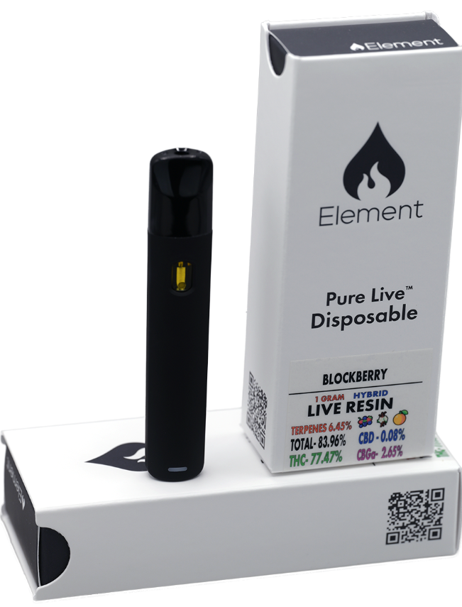 Photograph of product: LEMON G - LIVE RESIN DISPOSABLE