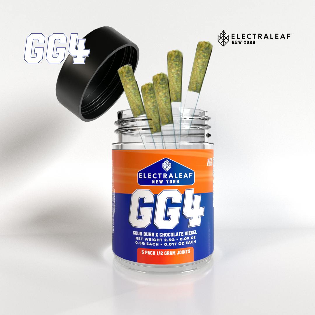 Photograph of product: Electraleaf | GG4 | Prerolls 5pk