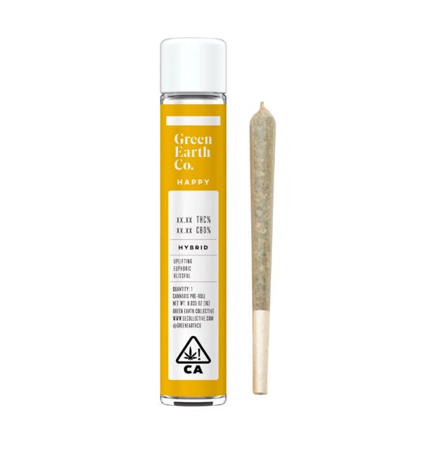 Photograph of product: Earth Tube | Gushers Pre-Roll - 1g - 