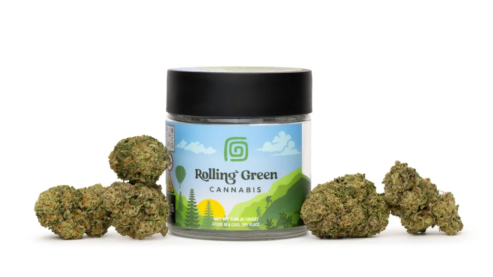 Photograph of product: Gelato Sherbet Flower | Rolling Green - 3.5g