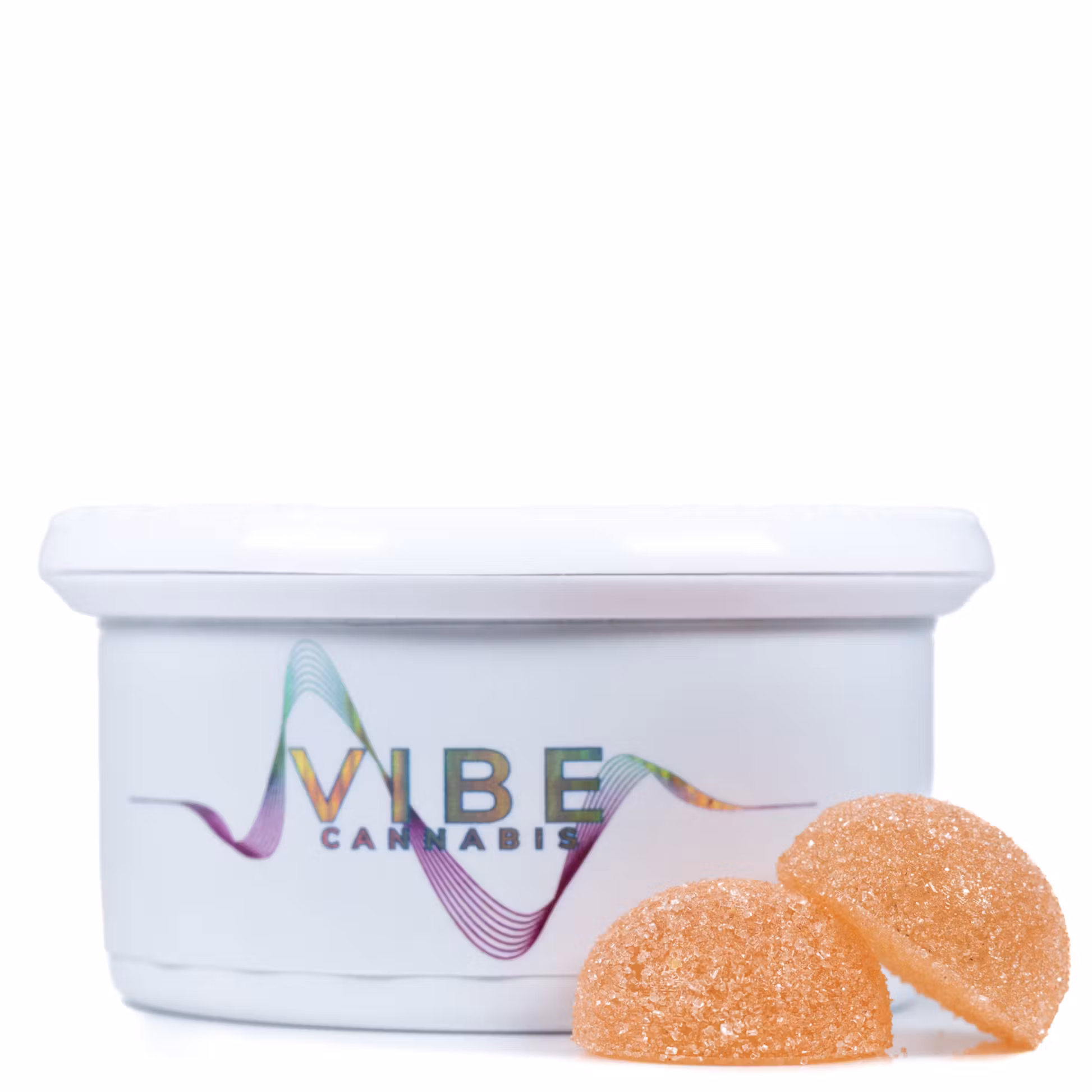 Photograph of product: Pomegranate Plum - Vibe Oui'd - 250mg Live Rosin Gummies