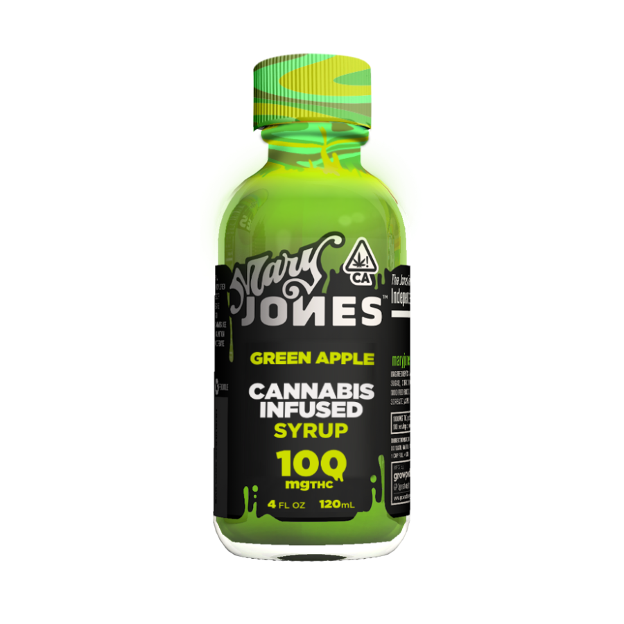 Photograph of product: MARY JONES GREEN APPLE SYRUP 200MG