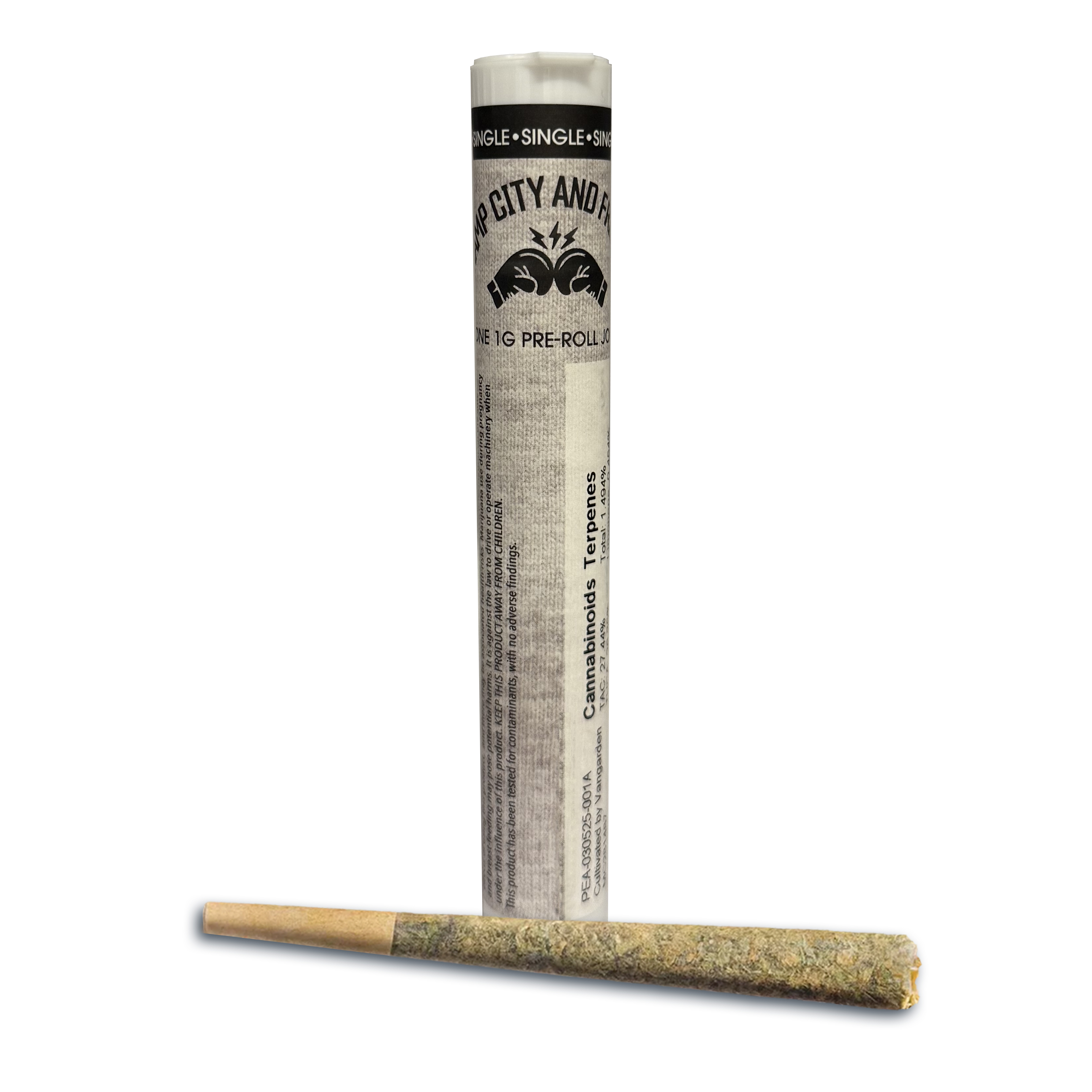 Photograph of product: Sour Lemons 1.0g Pre-Roll