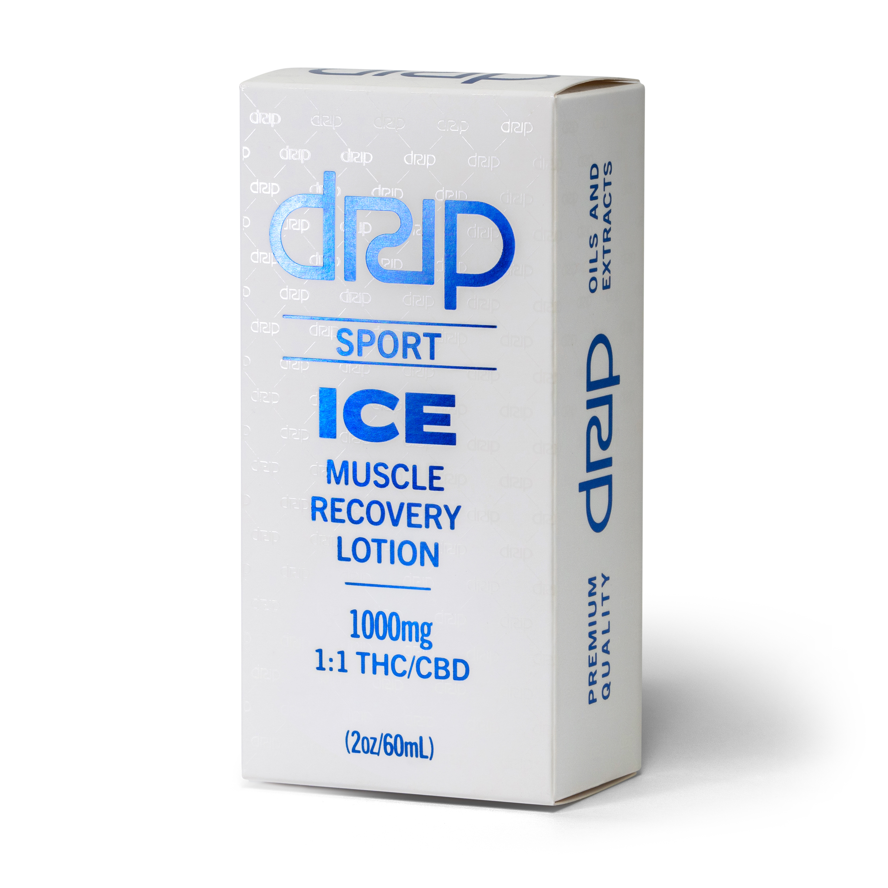 Photograph of product: Drip - Muscle Recovery Lotion 1:1 - Sport Ice (500mg TH-oui/500mg CBD)