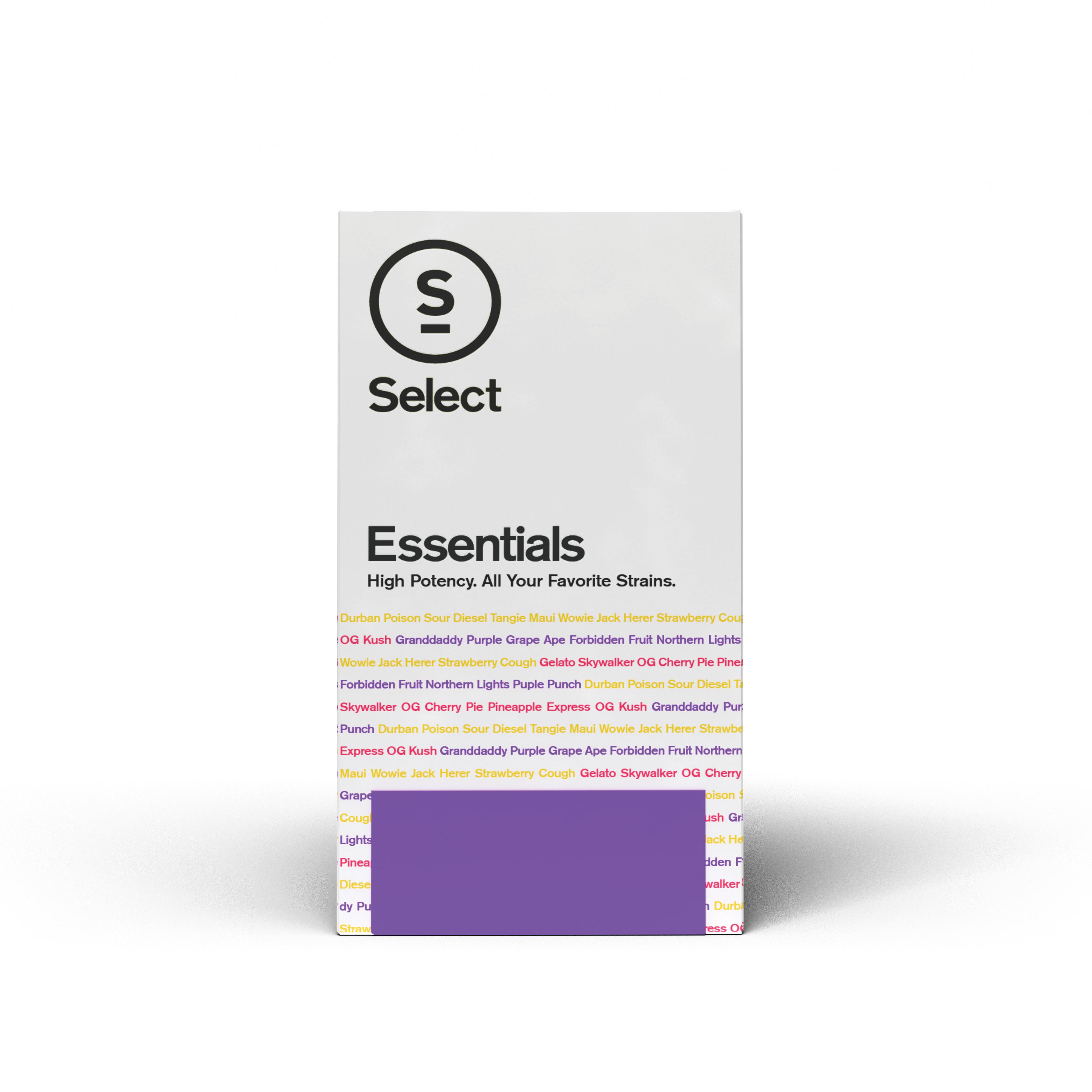 Photograph of product: Essentials Grape Ape Cartridge 0.8g {V352}