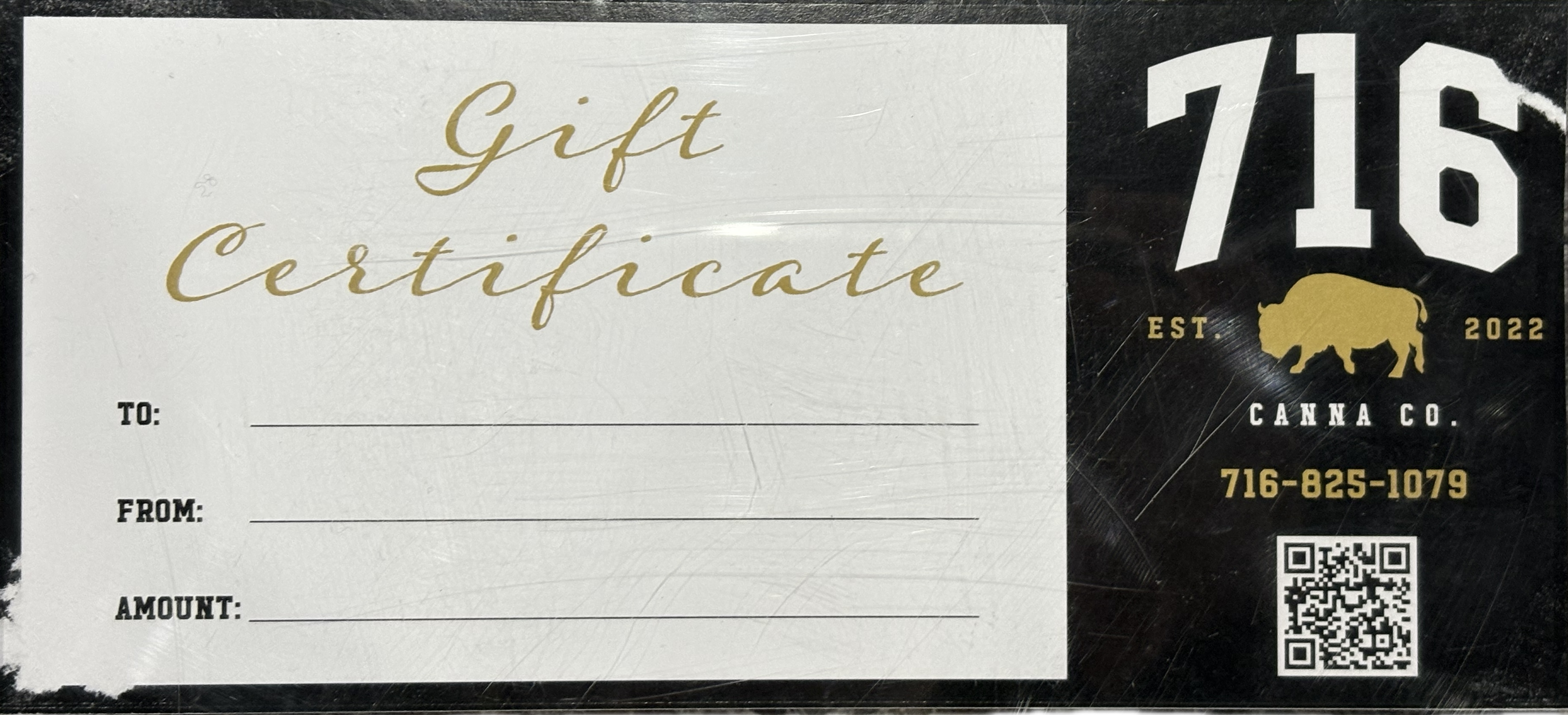 Photograph of product: 716 Oui'd LLC | Gift Certificate | $50