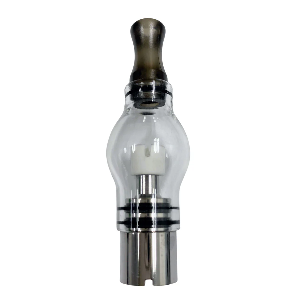 Photograph of product: Slick Vapes: Glass Globe Attachment w/Wick Atomizer