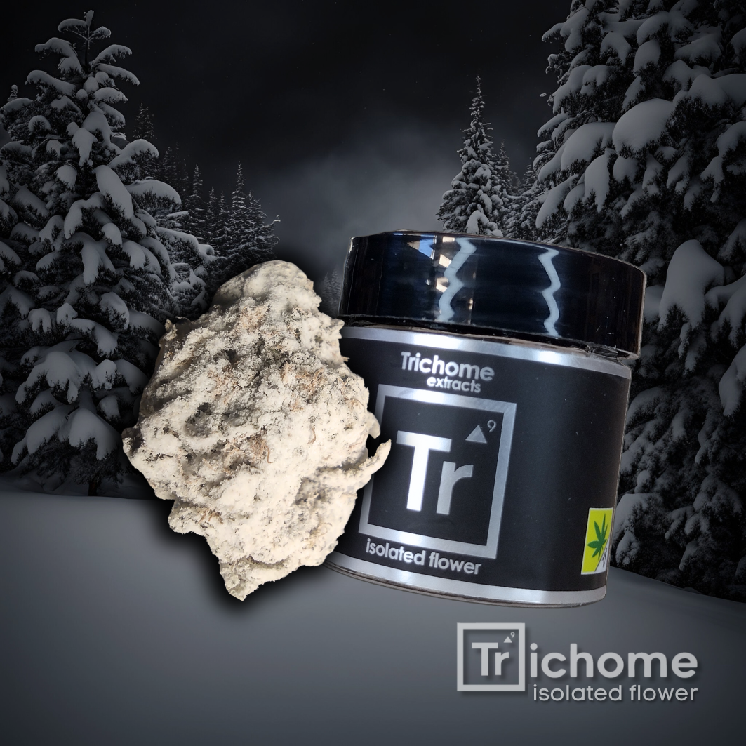 Photograph of product: 92 Octane Isolated Flower - by Trichome Extracts - 1g