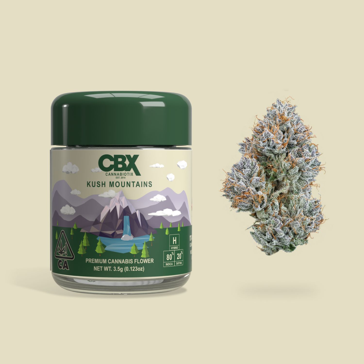 Photograph of product: Cannabiotix - 3.5g - Kush Mountains