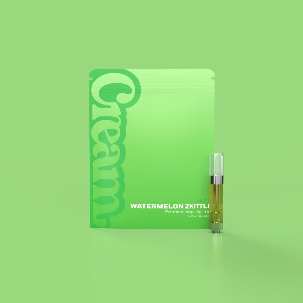 Photograph of product: Cream - Cartridge 1g - Watermelon Zkittlez