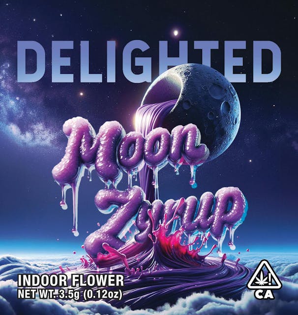 Photograph of product: Moon Zyrup | 3.5g Flower