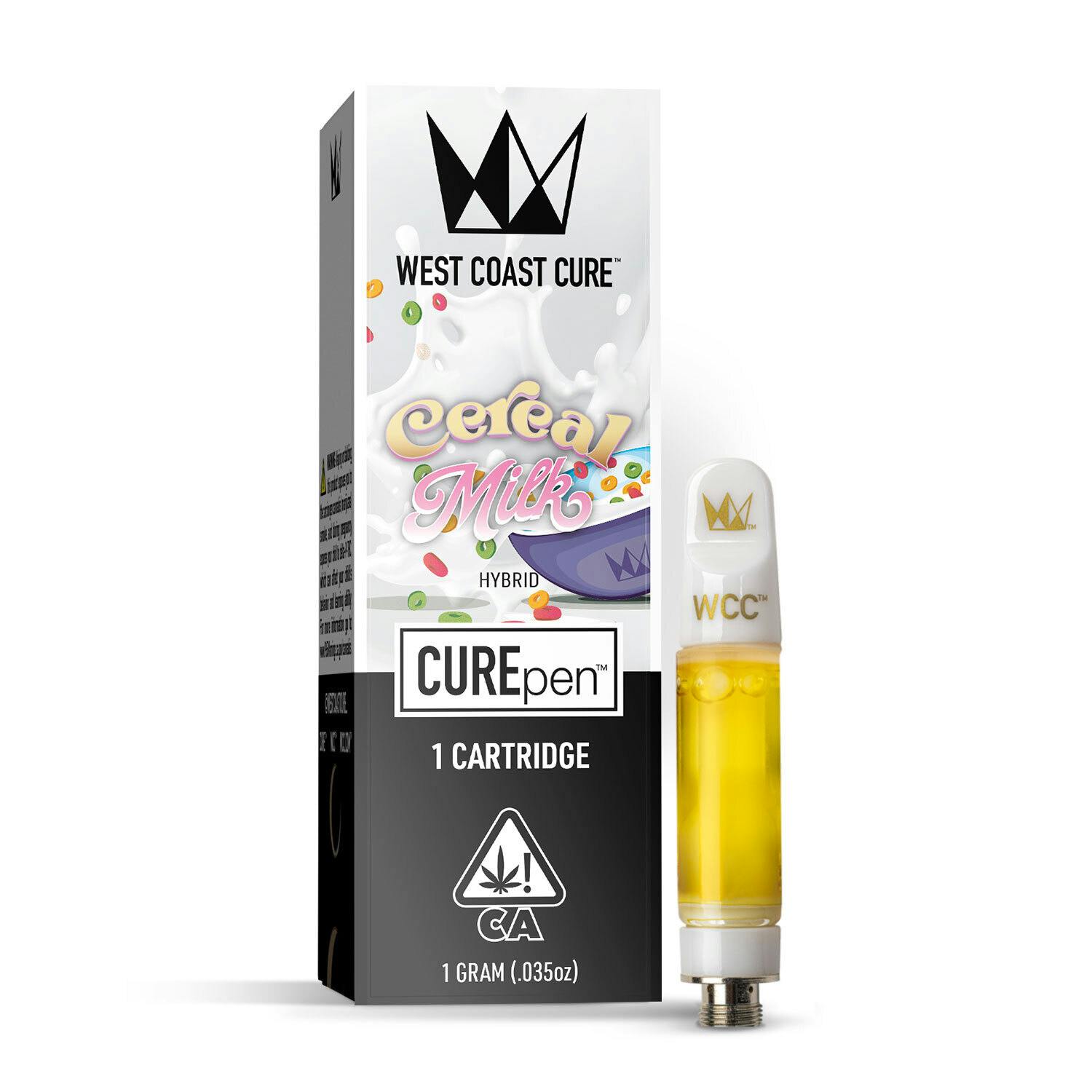 Photograph of product: West Coast Cure - Cereal Milk (Hybrid) Cartridge