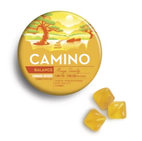 Photograph of product: Mango (1:1 CBD:TH-oui) Gummies | 20pk