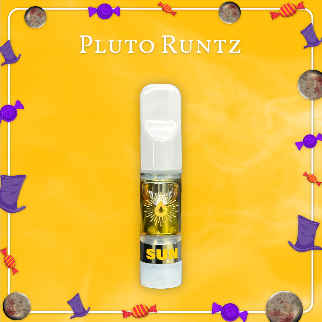 Photograph of product: SUN x Garden Greens 4ZO Liquid Sunshine Live Resin Cartridge (REC)