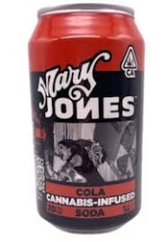 Photograph of product: Cola - 100mg Beverage - Mary Jone's Soda