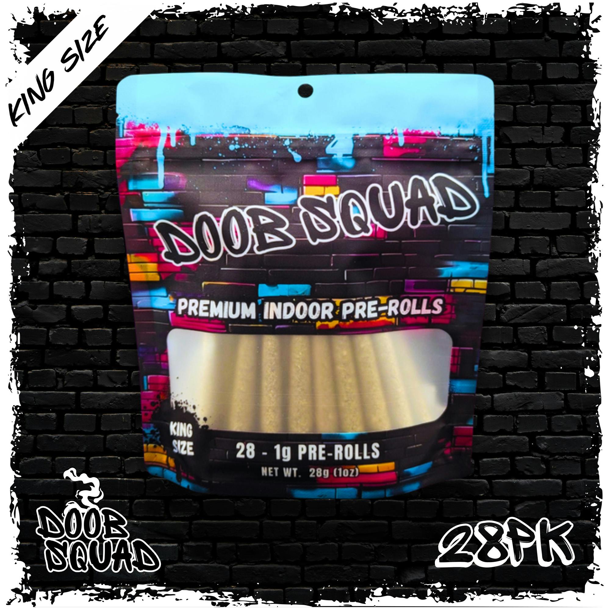 Photograph of product: Rainbow Chip | 28 X 1g Prerolls | Doob Squad