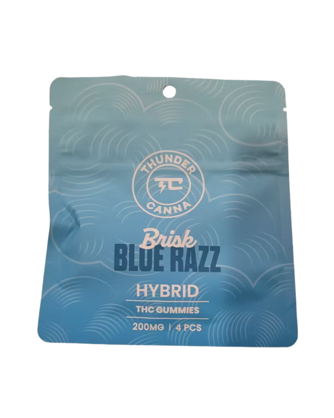 Photograph of product: Thunder Canna | Blue Razz | 200mg | 4 ct