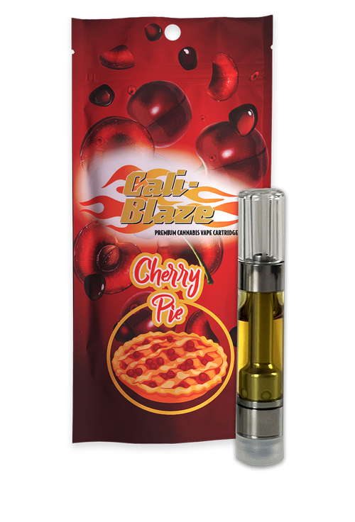 Photograph of product: Cali Blaze - Cherry Pie - Vape Cart
