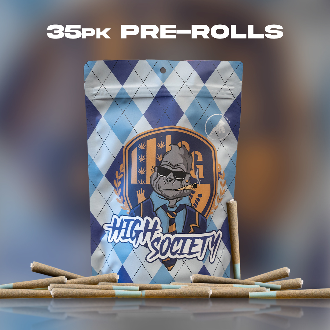 Photograph of product: Guerilla Grown | High Society | 35pk/1G Pre-Rolls