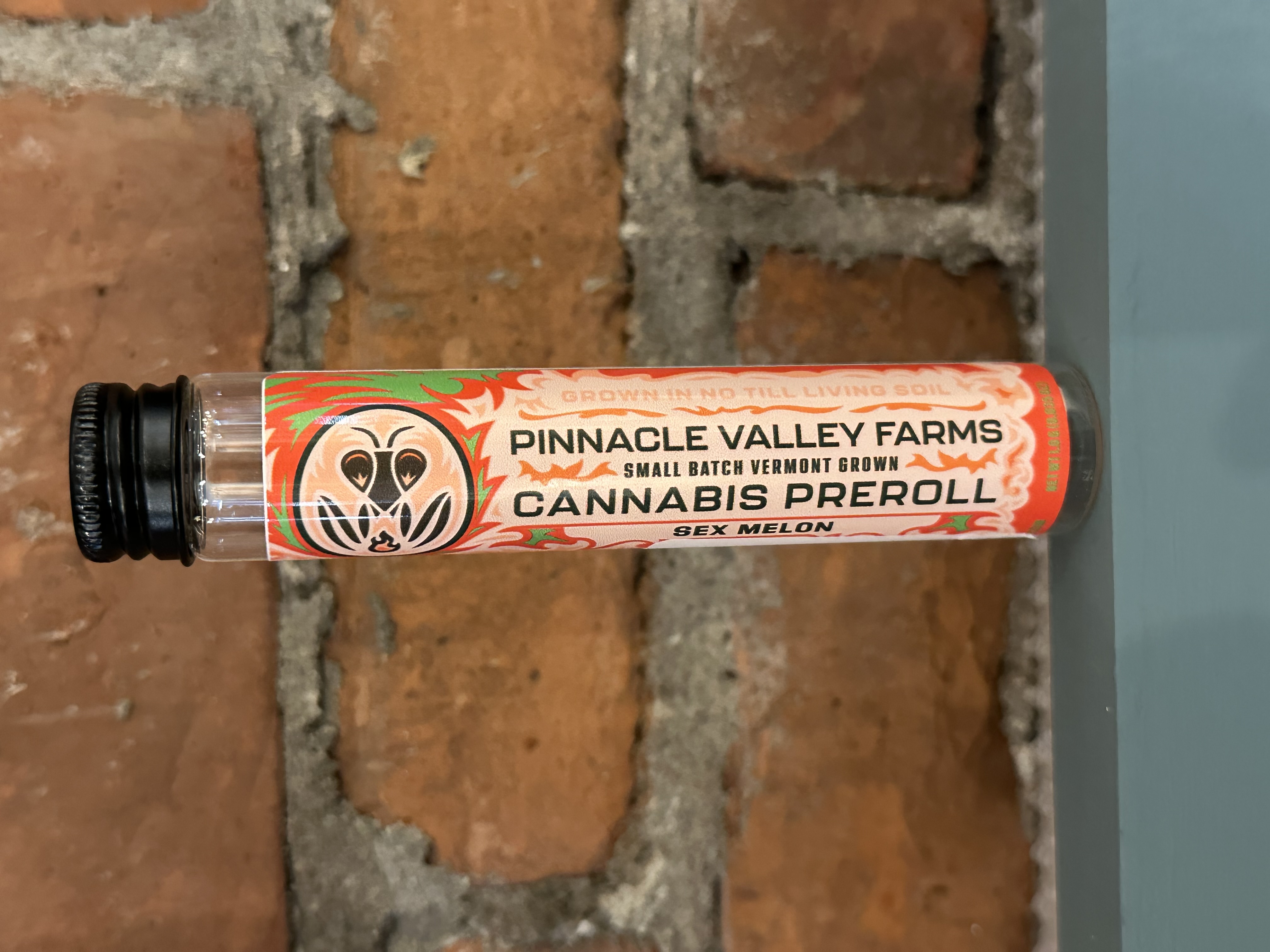 Photograph of product: Pinnacle Valley Farms | 1g Pre-Roll | Sex Melon