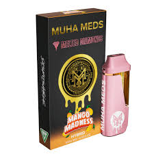 Photograph of product: Muha Meds Melted Diamond Cartridge Mango Madness