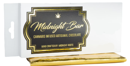 Photograph of product: Jivin Java | Midnight Bar | Midnight Roots | 200mg