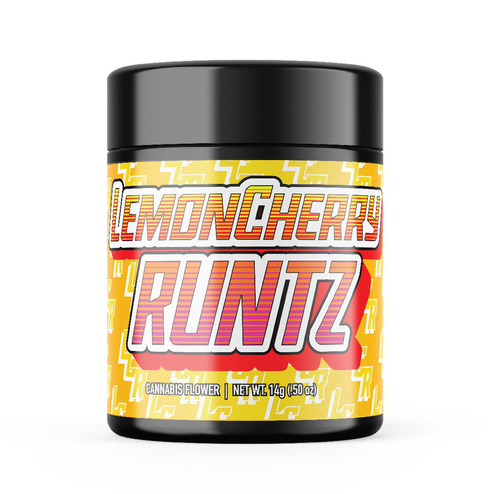 Photograph of product: Exotic Matter - 14g Prepack Jar - Lemon Cherry Runtz