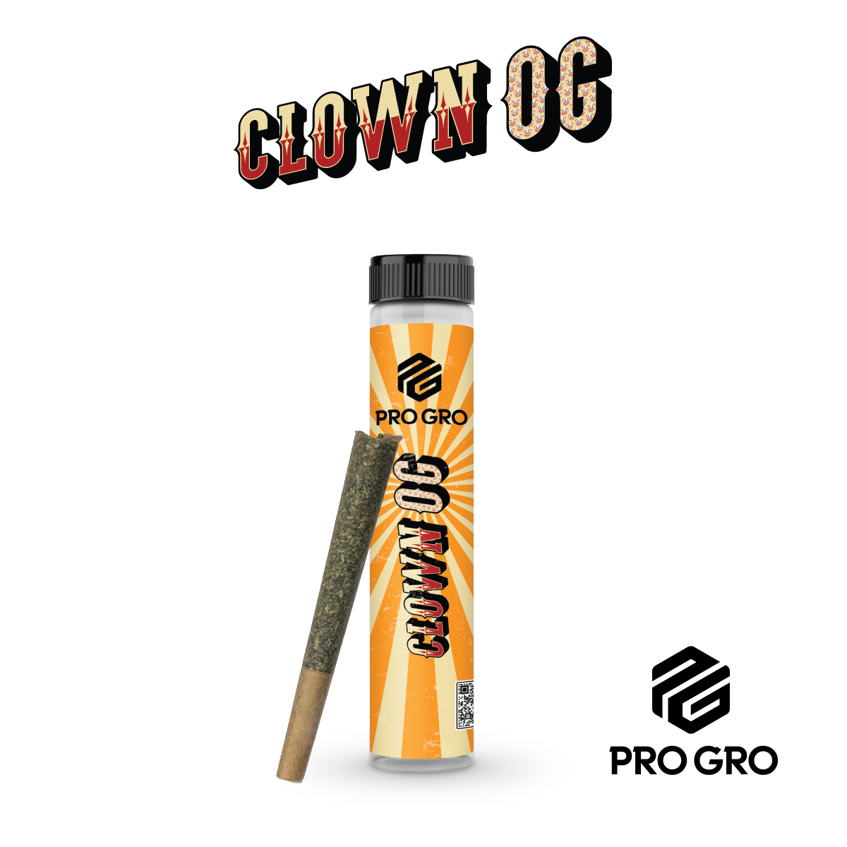 Photograph of product: Clown OG Pre-Roll | 1g