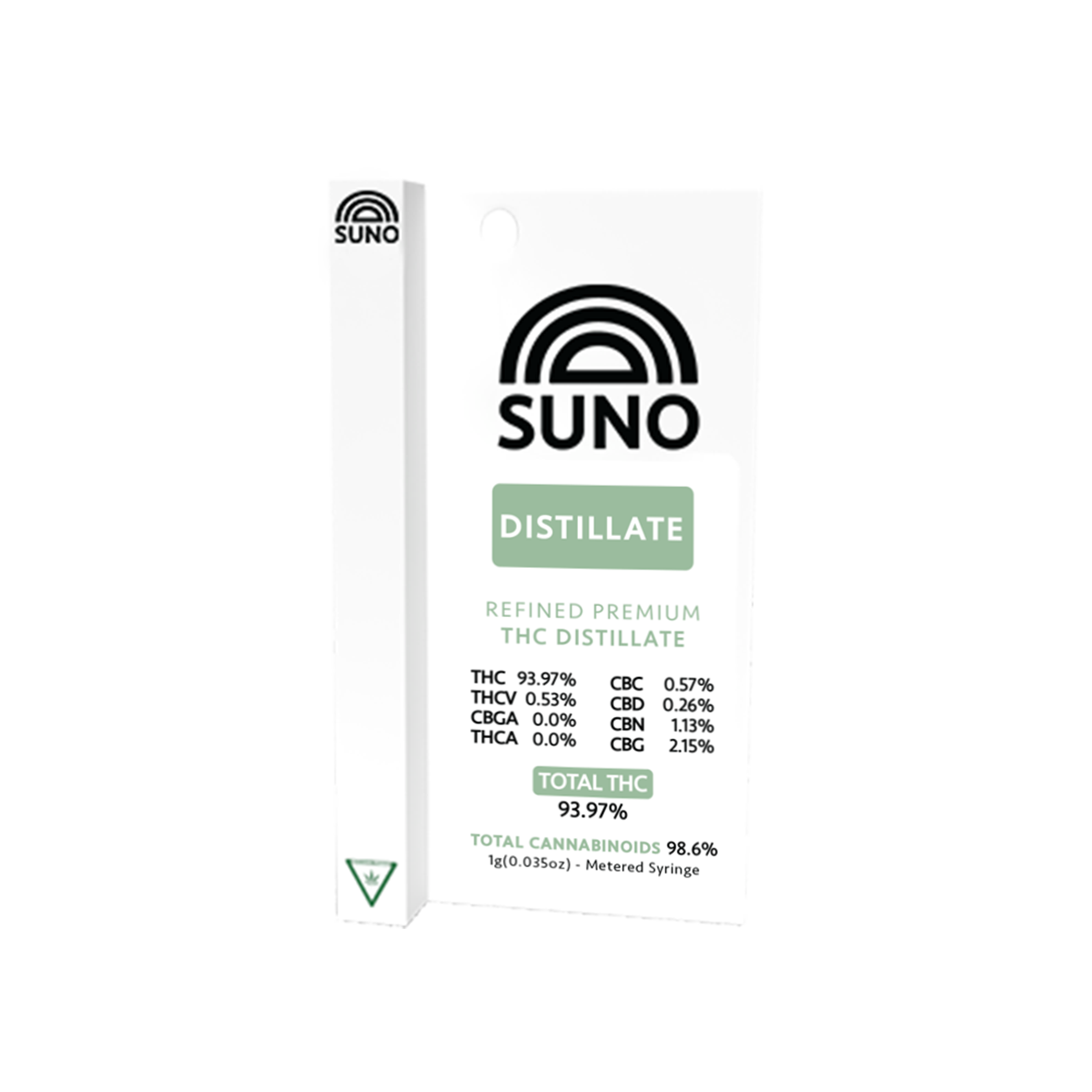 Photograph of product: SUNO Distillate - 1g