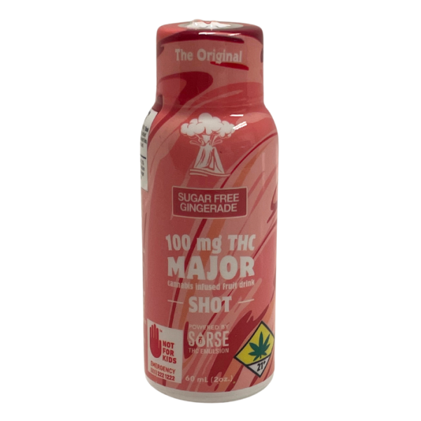 Photograph of product: Sugar Free Gingerade Major Blast Shot | 100mg (DOH)