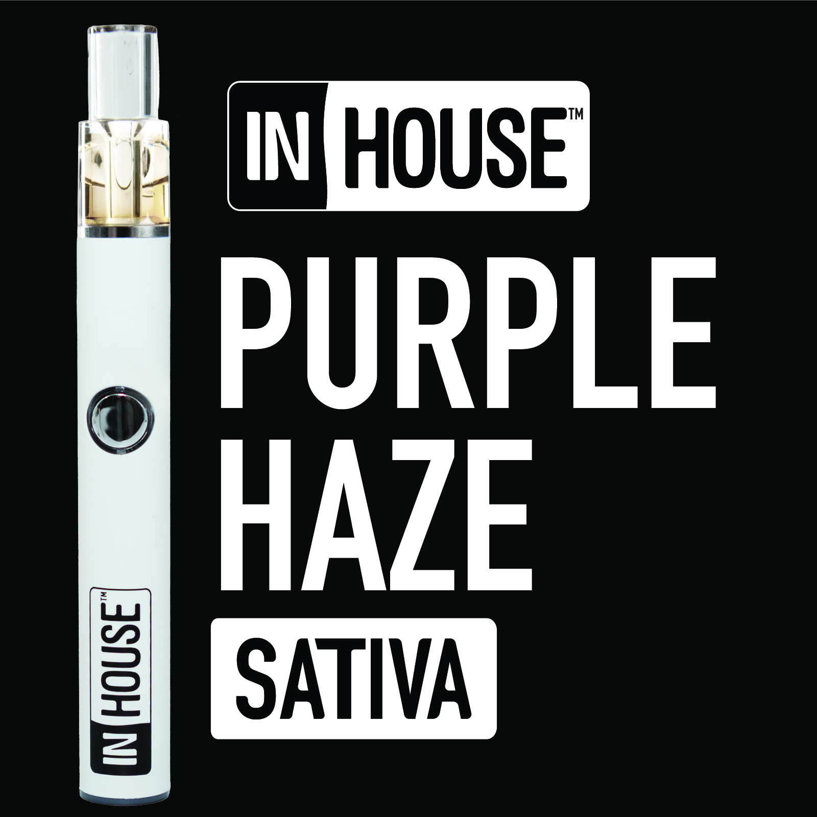 Photograph of product: In House Purple Haze 1g Disp Vape