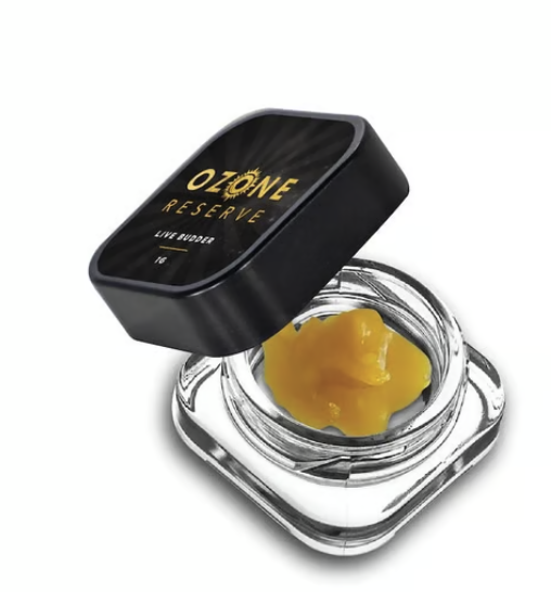 Photograph of product: OZONE RESERVE LA RUNTZ LIVE BUDDER 2.5G