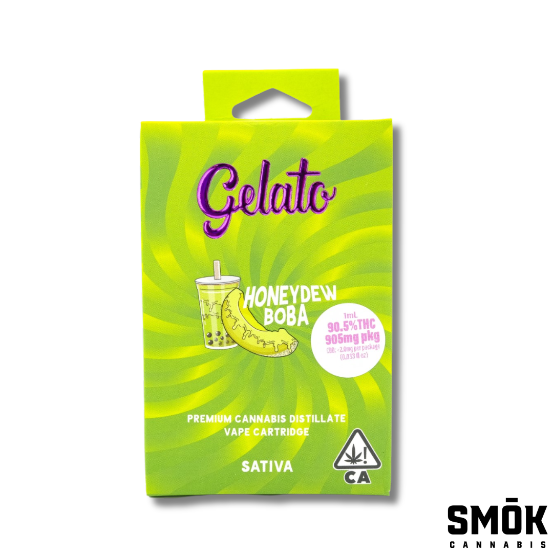 Photograph of product: Gelato Cart Honeydew Boba
