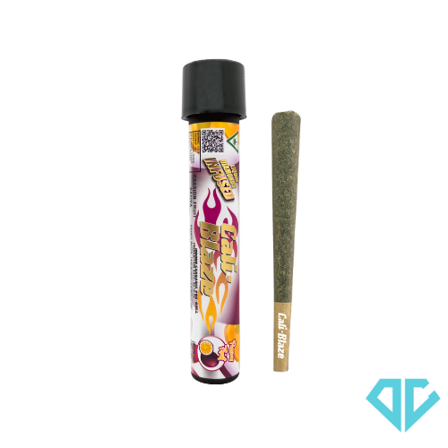 Photograph of product: Cali-Blaze Passion Fruit Infused Pre-Roll 1.2g