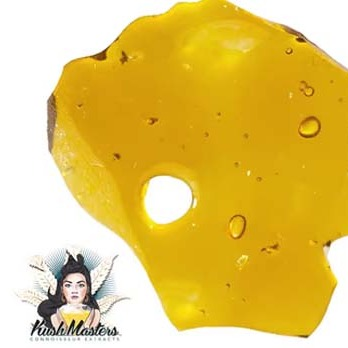 Photograph of product: Super Fritter (H) - Shatter - Kush Masters