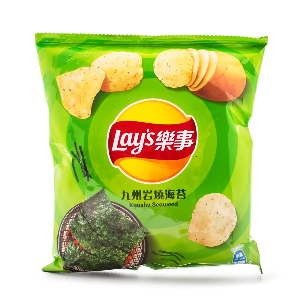 Photograph of product: Exotic Lays - Kyushu Seaoui'd Flavor (Thailand)