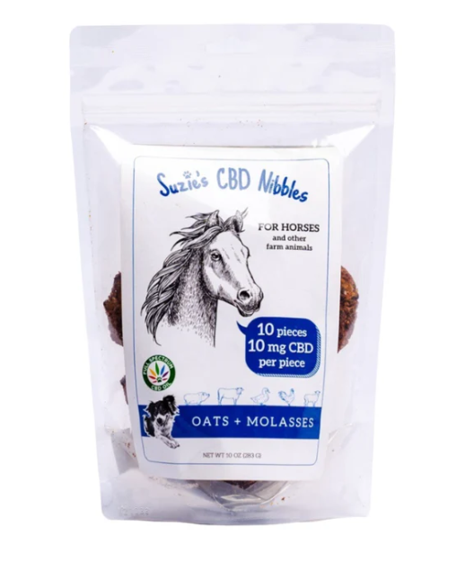 Photograph of product: Suzie's CBD Nibbles for Horses | 10mg | 10pk