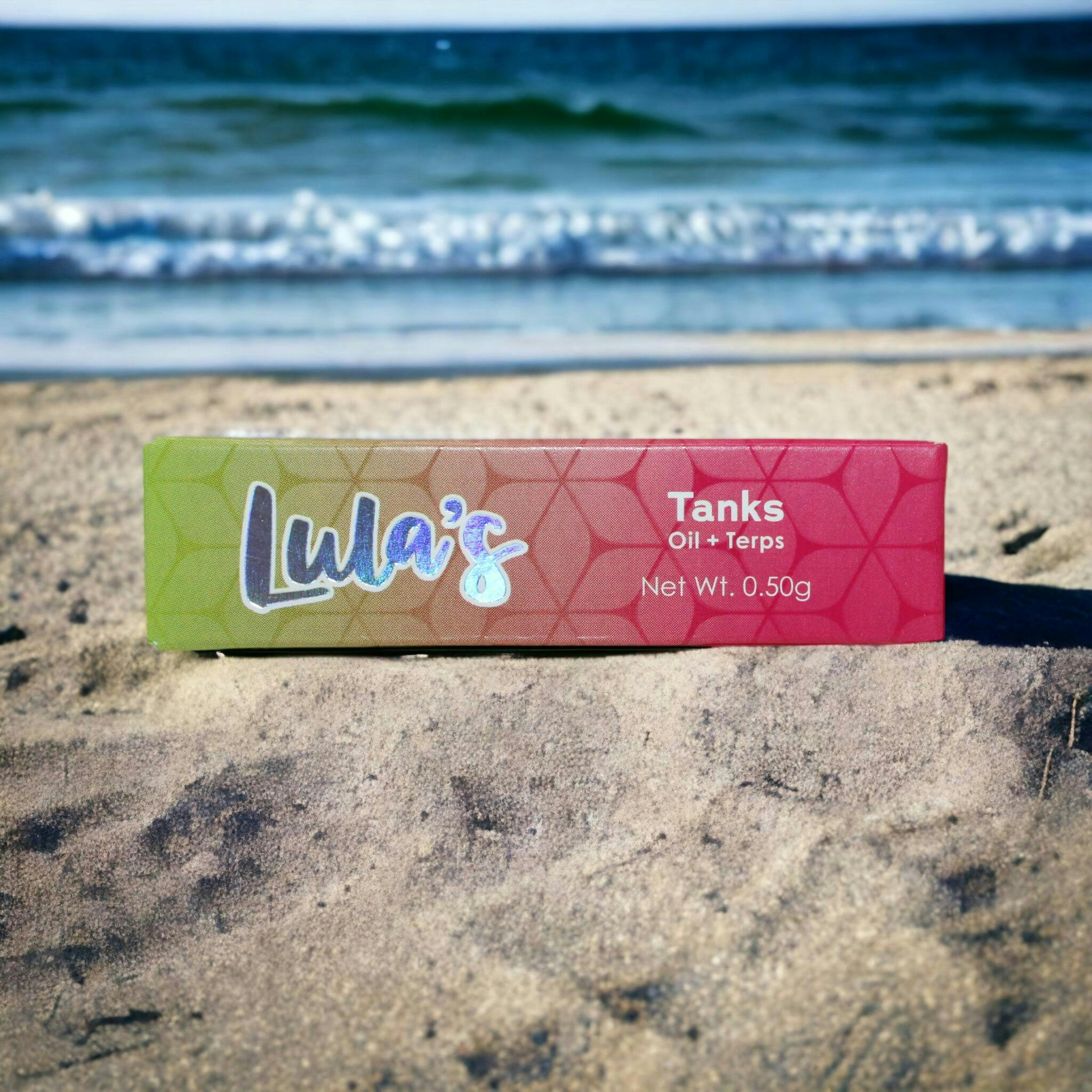 Photograph of product: Lula's Green Apple .5g Vape Cart