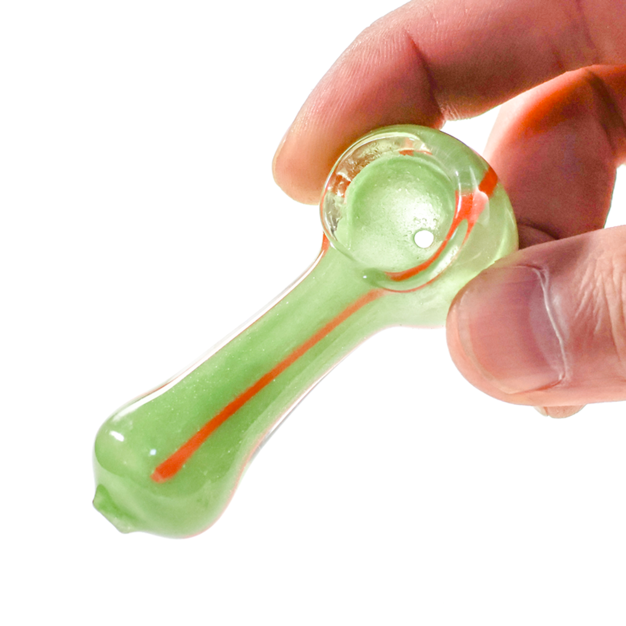 Photograph of product: 2.5" Glass Hand Pipe  Random Bowl Color