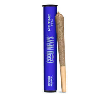Photograph of product: Good News | Me Time Infused Pre-Roll | 1.0g