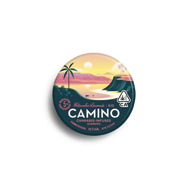 Photograph of product: Camino Bliss Watermelon Lemonade Gummies - 