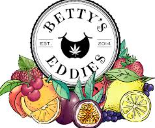 Photograph of product: Betty's Eddies - Fruit Chews - Cherry BOMB 1pc (100mg)