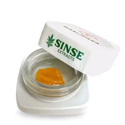 Photograph of product: SINSE - BUDDER LIVE - 1G - STRAWBERRY CANDY - HYBRID