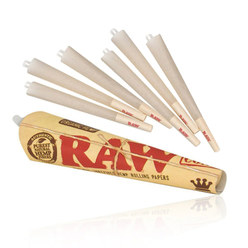 Photograph of product: 6 PACK OF 1 1/4' HEMP CONES