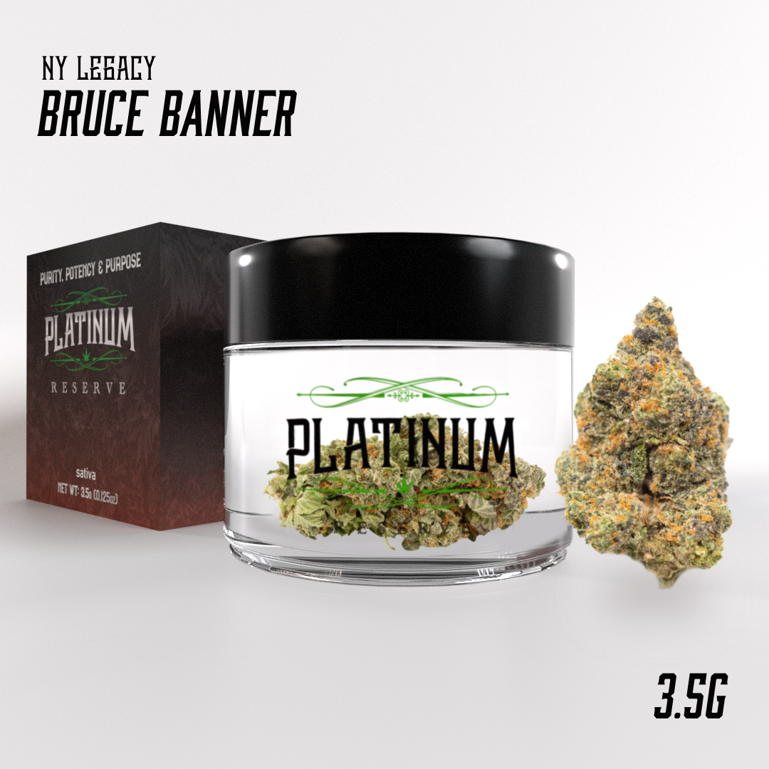 Photograph of product: Platinum Reserve | Bruce Banner - 3.5g