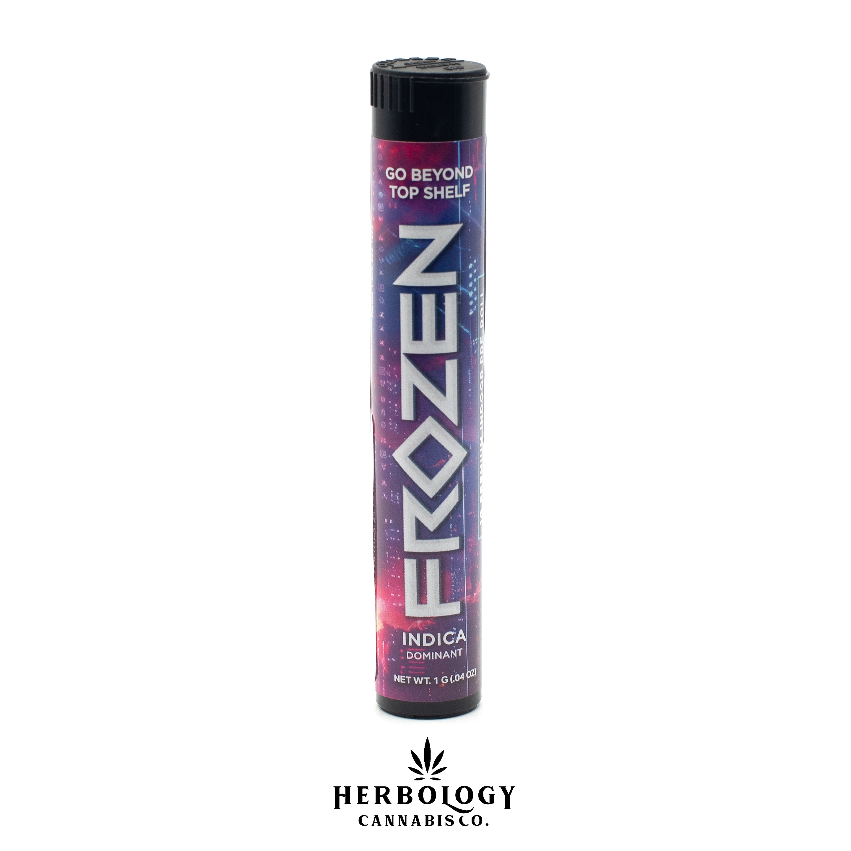 Photograph of product: Frozen | Pre-Roll | Cherry Pop Rocks