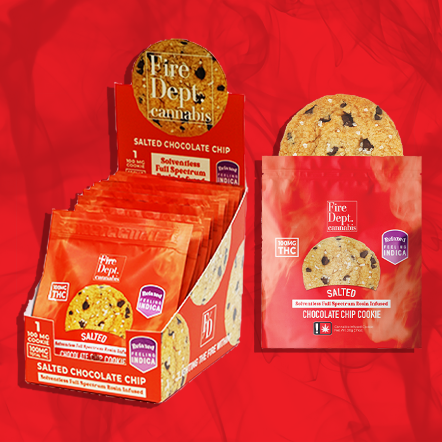 Photograph of product: Oui'd Chocolate Chip Cookie - Fire Dept. Oui'd