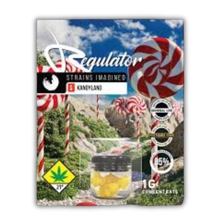 Photograph of product: Kandyland 1g Sugar Wax (Regulator)