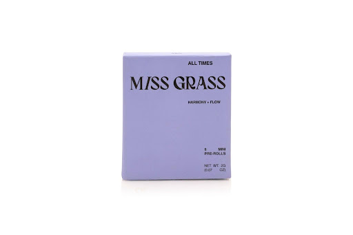 Photograph of product: Miss Grass - All Times Minis - Pre Rolls 5 Pack-2.0g