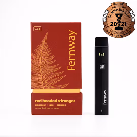 Photograph of product: Red Headed Stranger | AIO Disposable | .3G